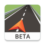 gps navigation be-on-road android application logo